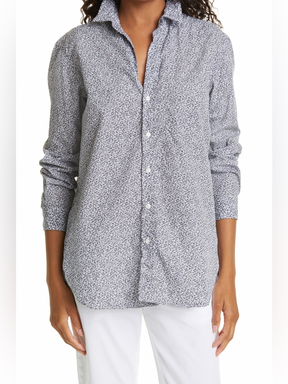 Frank & Eileen Joedy Cotton Button-Up Shirt Size XS